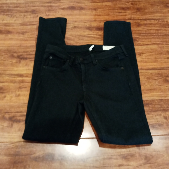 rag & bone / jean Forest Green Skinny Jeans, 27 - Picture 5 of 10